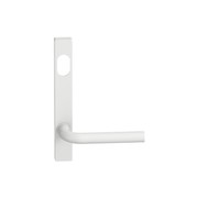 Narrow Plate Lever #13 Cylinder/Concealed WHT gallery detail image