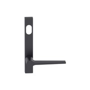 Narrow Plate Lever #14 Cylinder/Concealed BLK gallery detail image