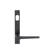 Narrow Plate Lever #14 Cylinder/Concealed BLK gallery detail image