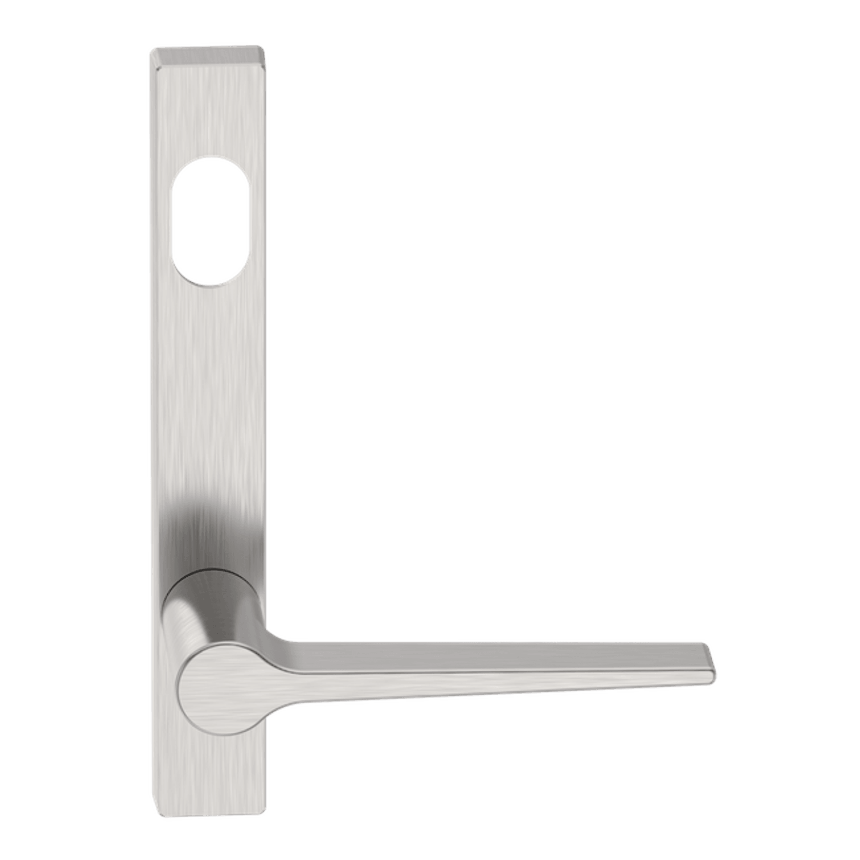 Narrow Plate Lever #14 Cylinder/Concealed SSS gallery detail image