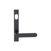 Narrow Plate Lever #30 Cylinder/Concealed BLK gallery detail image