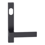 Narrow Plate Lever #32 Cylinder/Concealed BLK gallery detail image