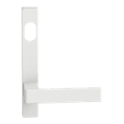 Narrow Plate Lever #32 Cylinder/Concealed WHT gallery detail image
