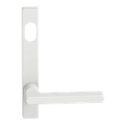 Narrow Plate Lever #33 Cylinder/Concealed WHT gallery detail image