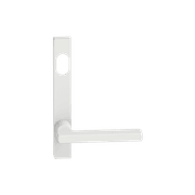 Narrow Plate Lever #33 Cylinder/Concealed WHT gallery detail image