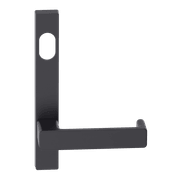 Narrow Plate Lever #35 Cylinder/Concealed BLK gallery detail image