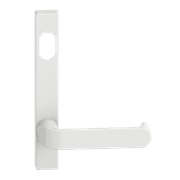 Narrow Plate Lever #36 Cylinder/Concealed WHT gallery detail image