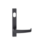 Narrow Plate Lever #37 Cylinder/Concealed BLK gallery detail image