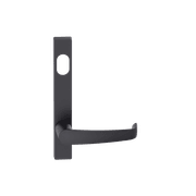 Narrow Plate Lever #37 Cylinder/Concealed BLK gallery detail image