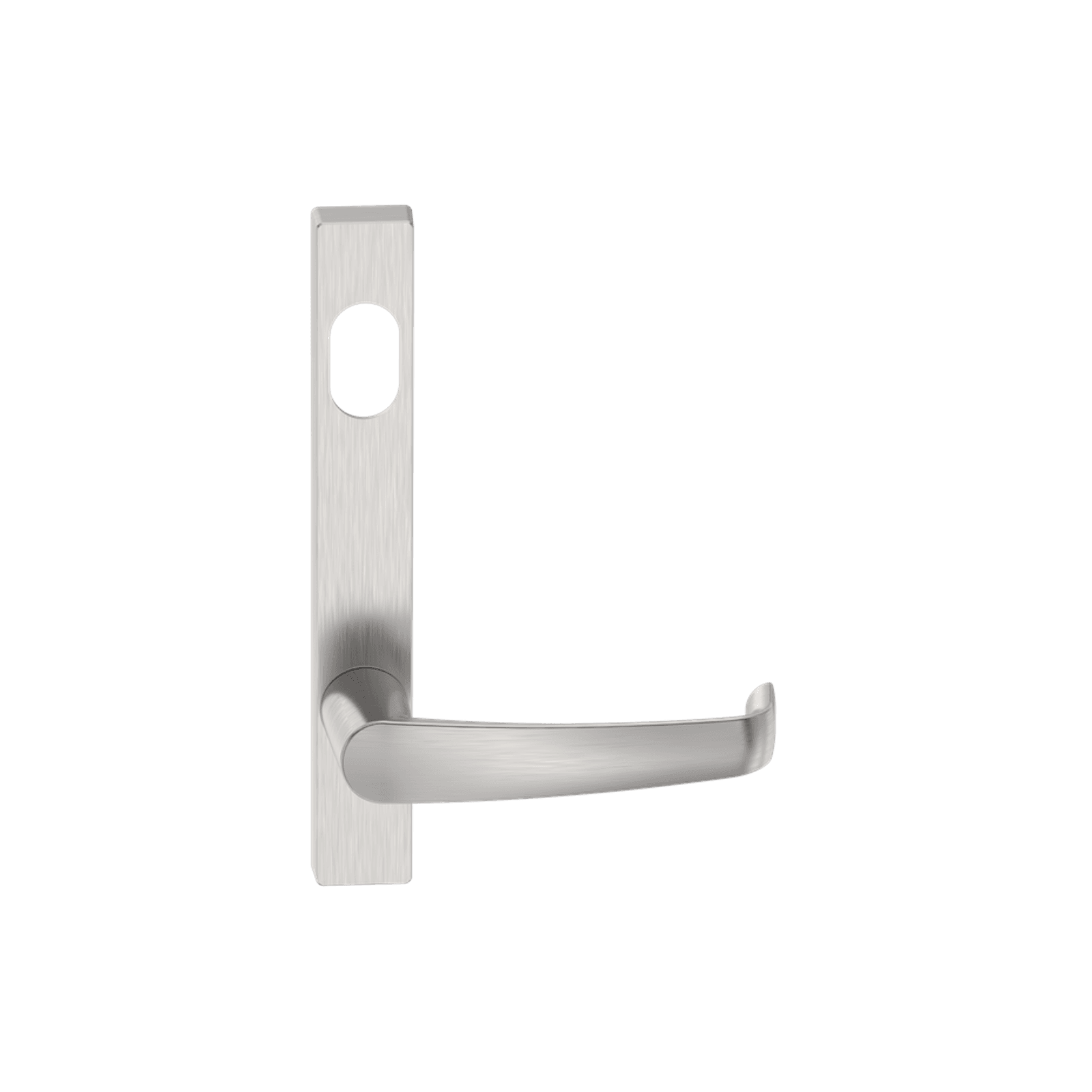 Narrow Plate Lever #37 Cylinder/Concealed SSS gallery detail image