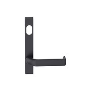 Narrow Plate Lever #38 Cylinder/Concealed BLK gallery detail image