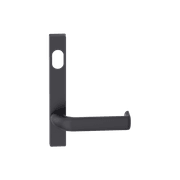Narrow Plate Lever #38 Cylinder/Concealed BLK gallery detail image