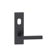 Rectangular Plate Lever #11 Cylinder/Concealed BLK gallery detail image