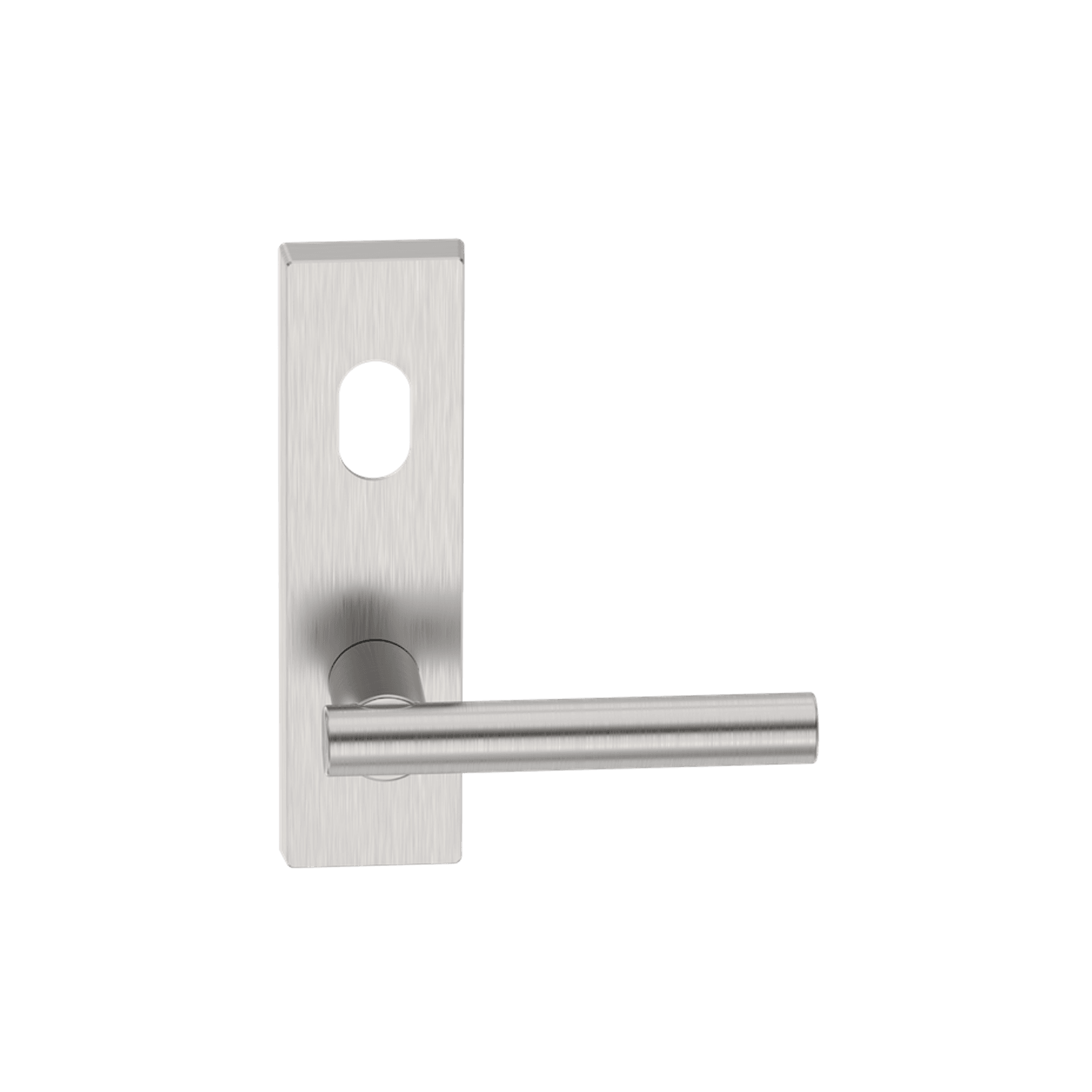 Rectangular Plate Lever #12 Cylinder/Concealed SSS gallery detail image