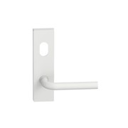 Rectangular Plate Lever #13 Cylinder/Concealed WHT gallery detail image