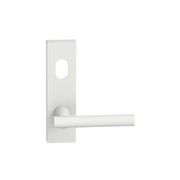 Rectangular Plate Lever #12 Cylinder/Concealed WHT gallery detail image