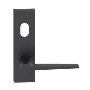 Rectangular Plate Lever #14 Cylinder/Concealed BLK gallery detail image