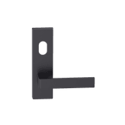 Rectangular Plate Lever #32 Cylinder/Concealed BLK gallery detail image