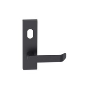 Rectangular Plate Lever #34 Cylinder/Concealed BLK gallery detail image