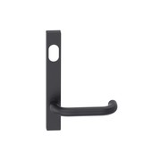 Narrow Plate Lever #10 Cylinder/Concealed BLK gallery detail image