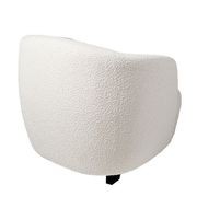 Area Curved Occasional Chair in Boucle gallery detail image