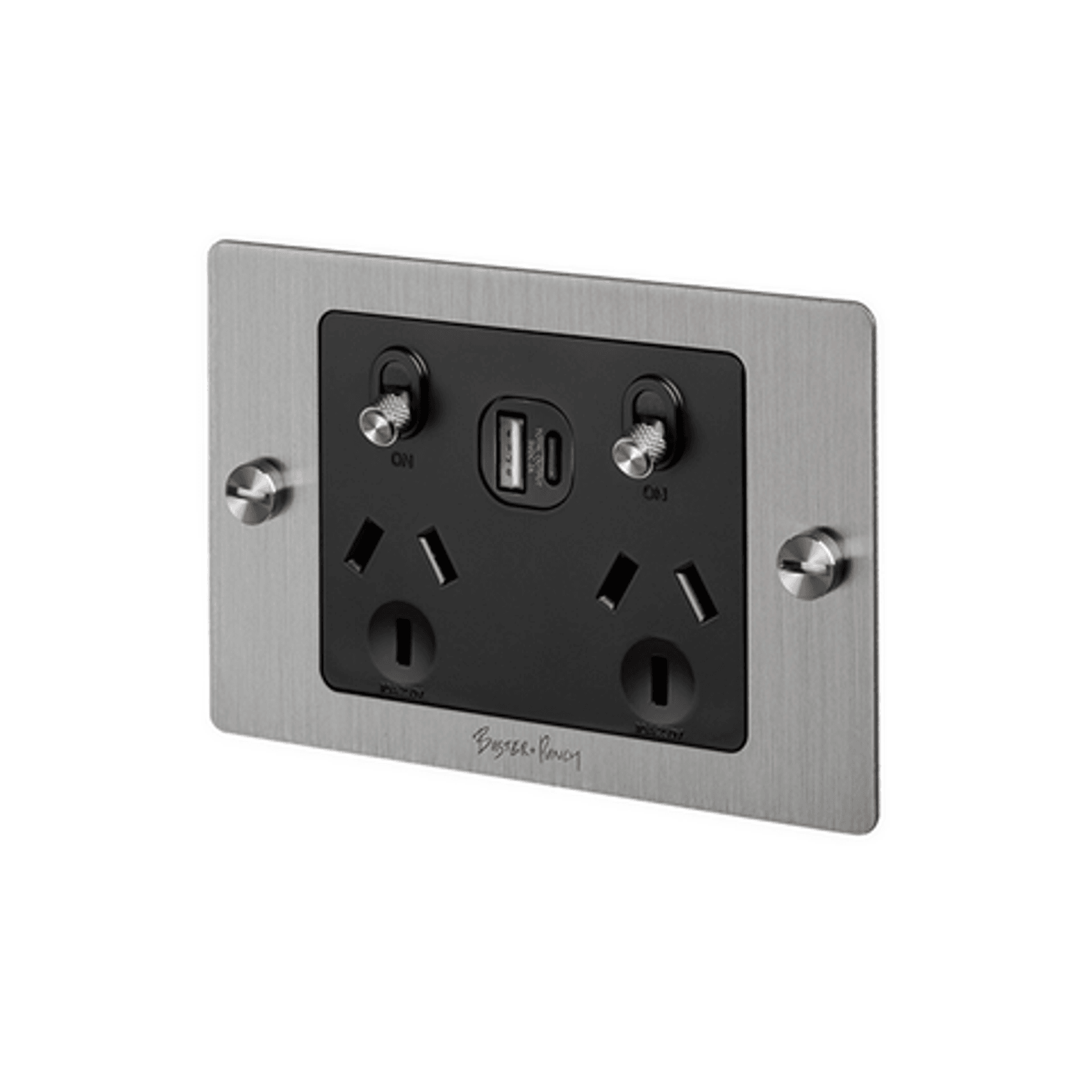 Buster+Punch 2 Socket USB A+C Outlet gallery detail image
