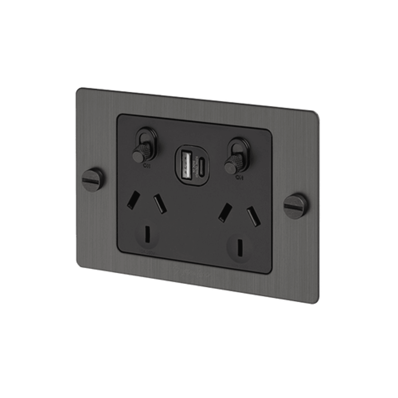 Buster+Punch 2 Socket USB A+C Outlet gallery detail image