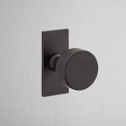 Corston Onslow Short Plate Knob gallery detail image
