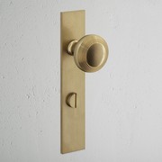 Corston Poplar Long Plate Door Knob gallery detail image