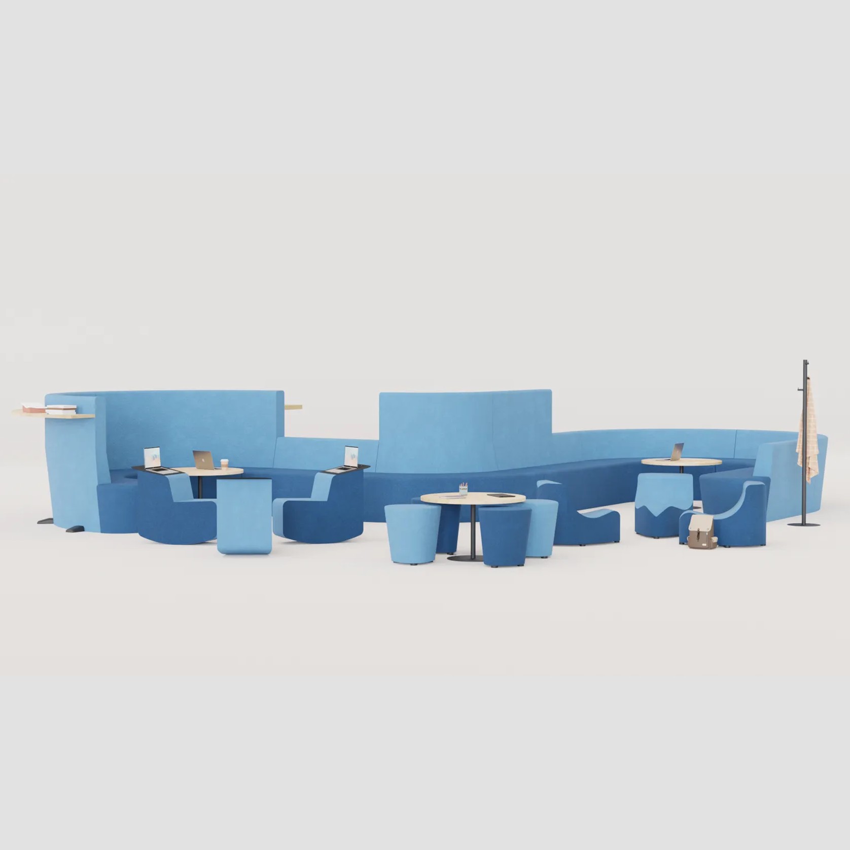 Softscape and Ottoman Seating by Lundia gallery detail image