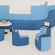 Softscape and Ottoman Seating by Lundia gallery detail image