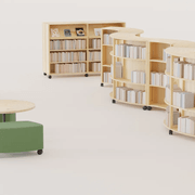 Library Shelving by Lundia gallery detail image