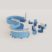 Softscape and Ottoman Seating by Lundia gallery detail image