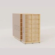 Manual Mobile Shelving by Lundia gallery detail image