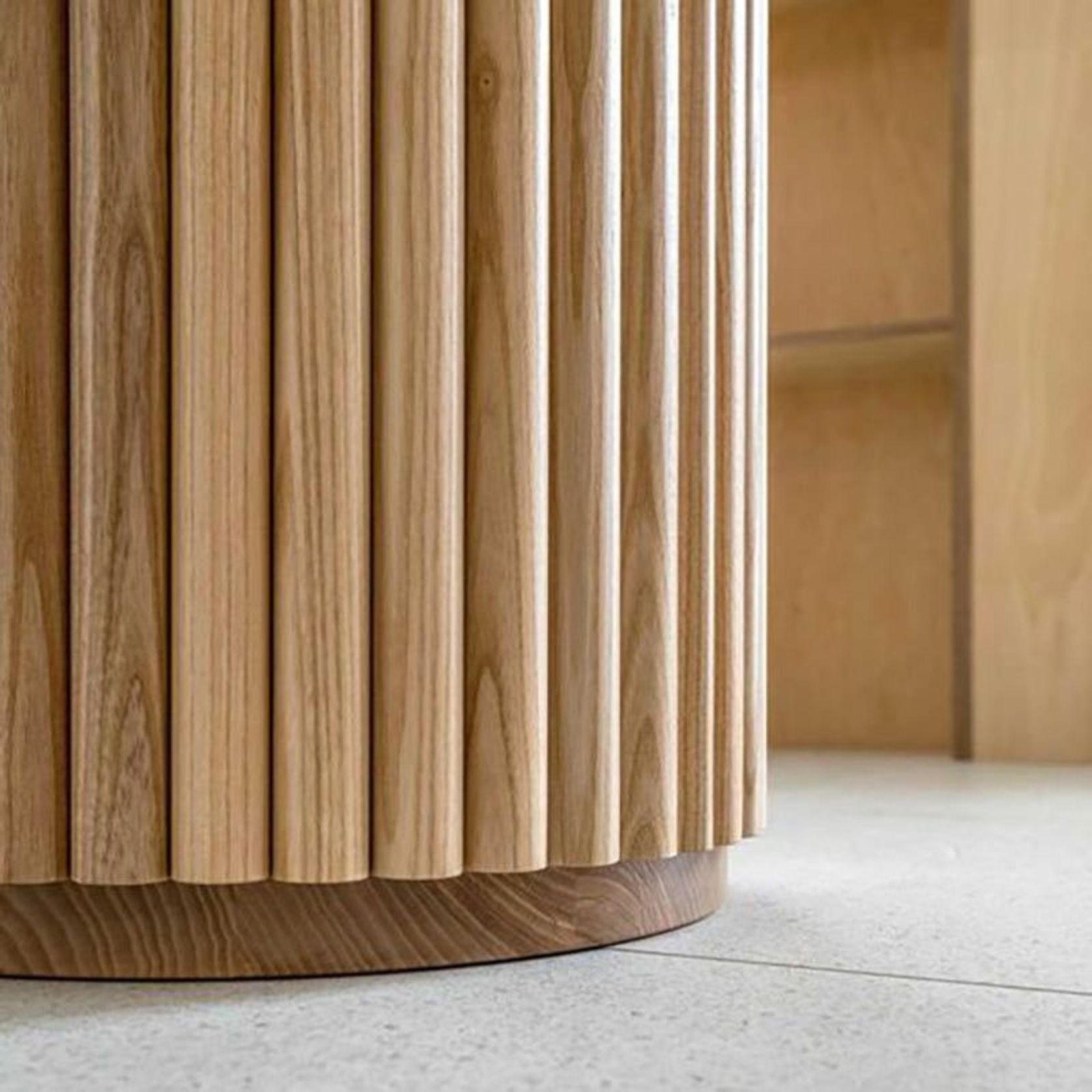 WOODFLEX Flexible Wooden Slat Under Bench Panel gallery detail image