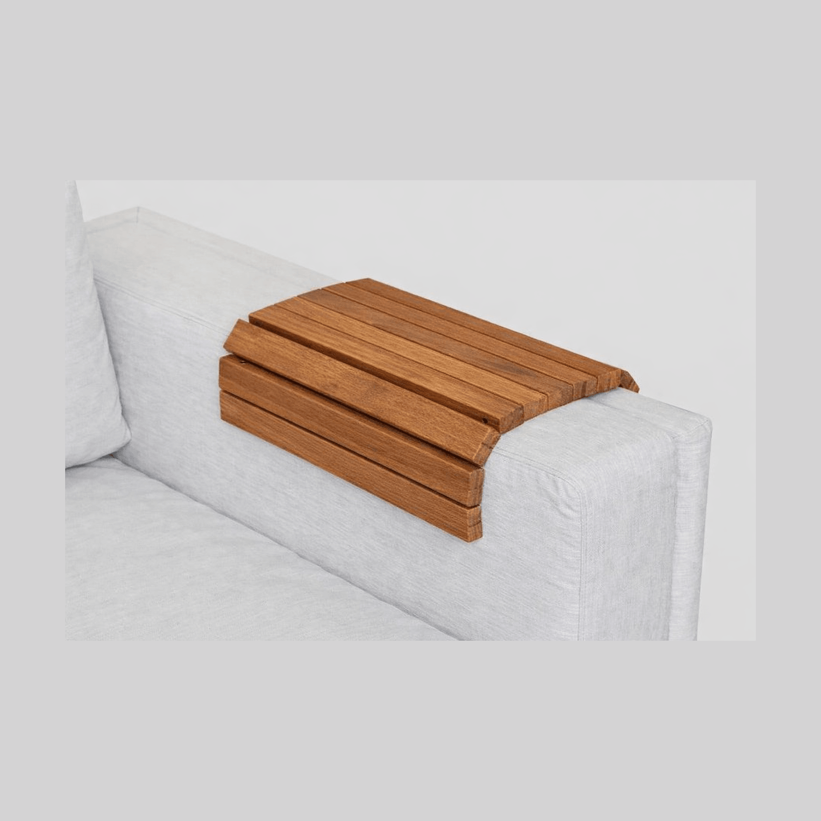Teak Slat Tray gallery detail image