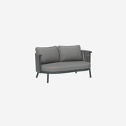 Chloe Outdoor 2-Seater Sofa-Charcoal gallery detail image