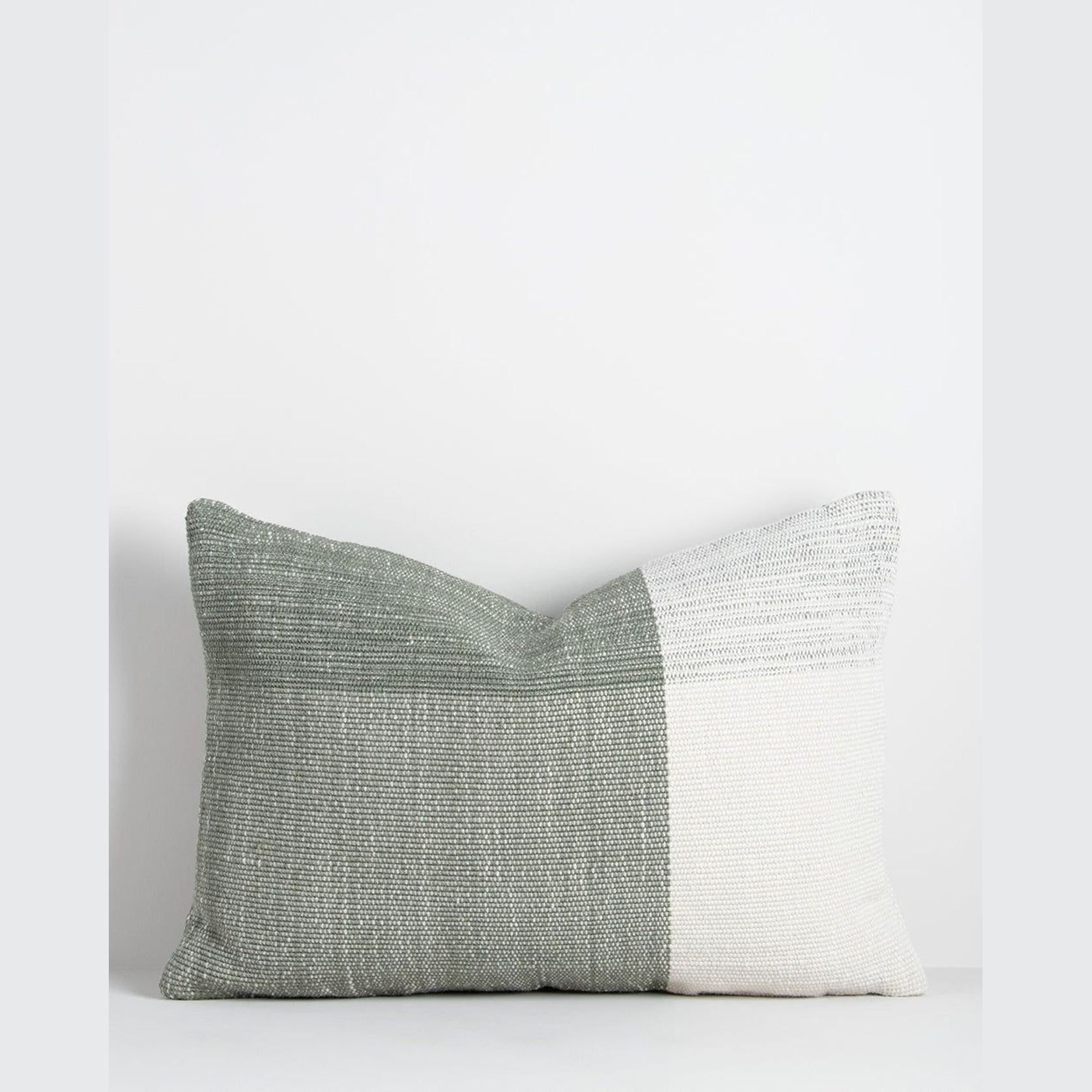 Baya Finn In & Outdoor Cushion - Eucalyptus | Lumbar gallery detail image
