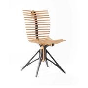 Fish Bone Designed Dining/Study Chair gallery detail image