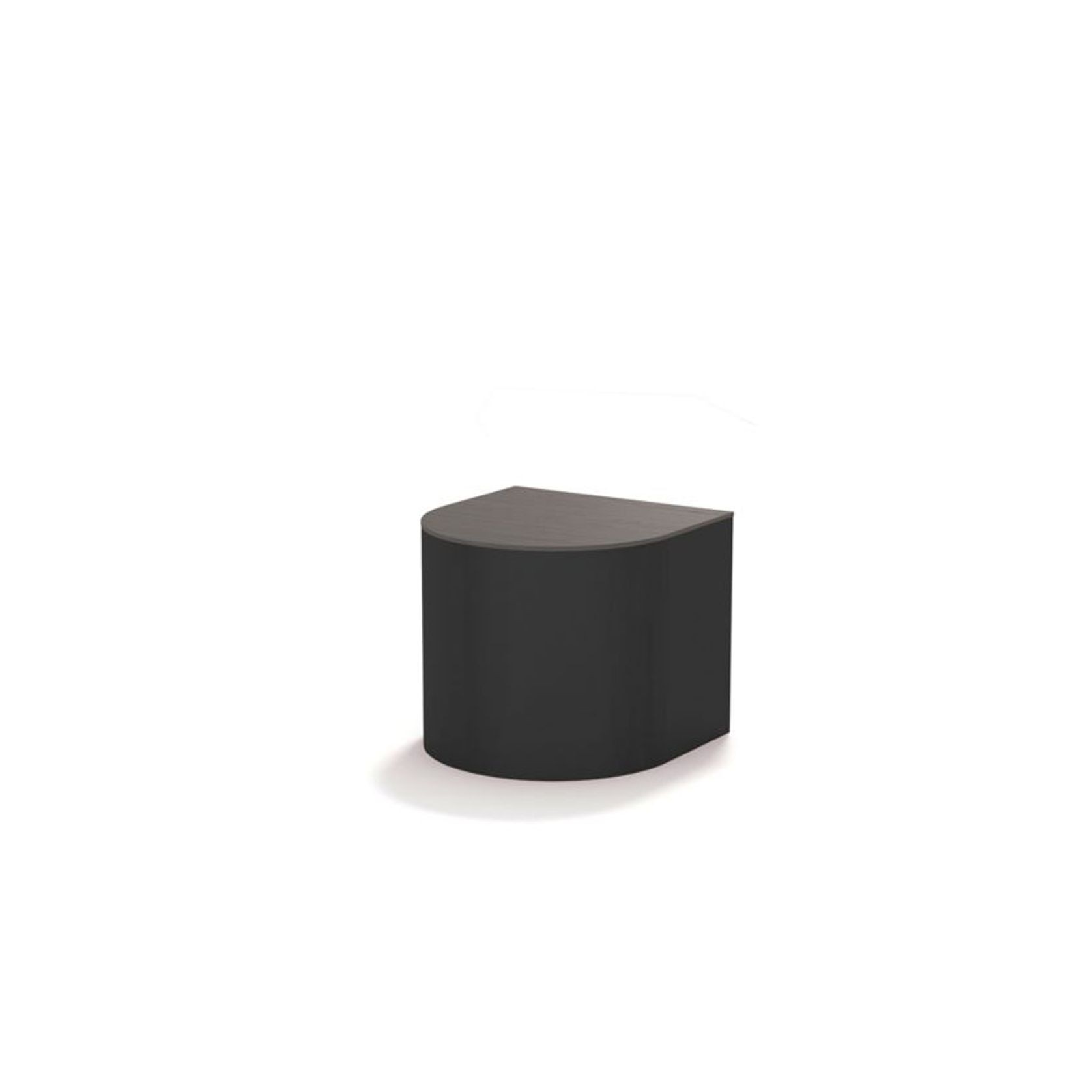 Flexus Bedside Table - Black Lacquered Structure gallery detail image