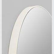 Flynn Round Mirror 80cm White gallery detail image