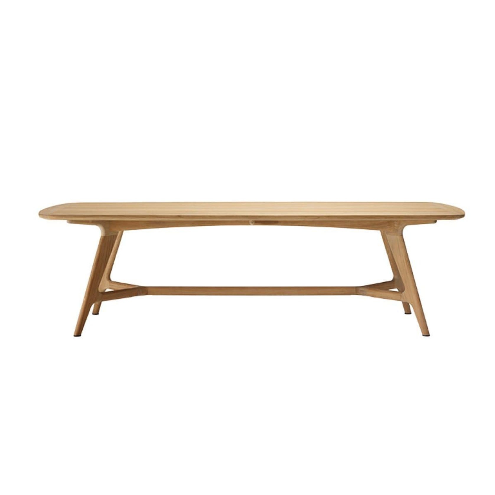 Forrest | Elliptical Teak Table gallery detail image