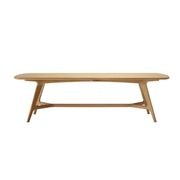 Forrest | Elliptical Teak Table gallery detail image