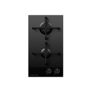 Gas on Glass Cooktop, 30cm, Black Glass gallery detail image