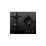 Gas on Glass Cooktop, 60cm, LPG, Black Glass gallery detail image