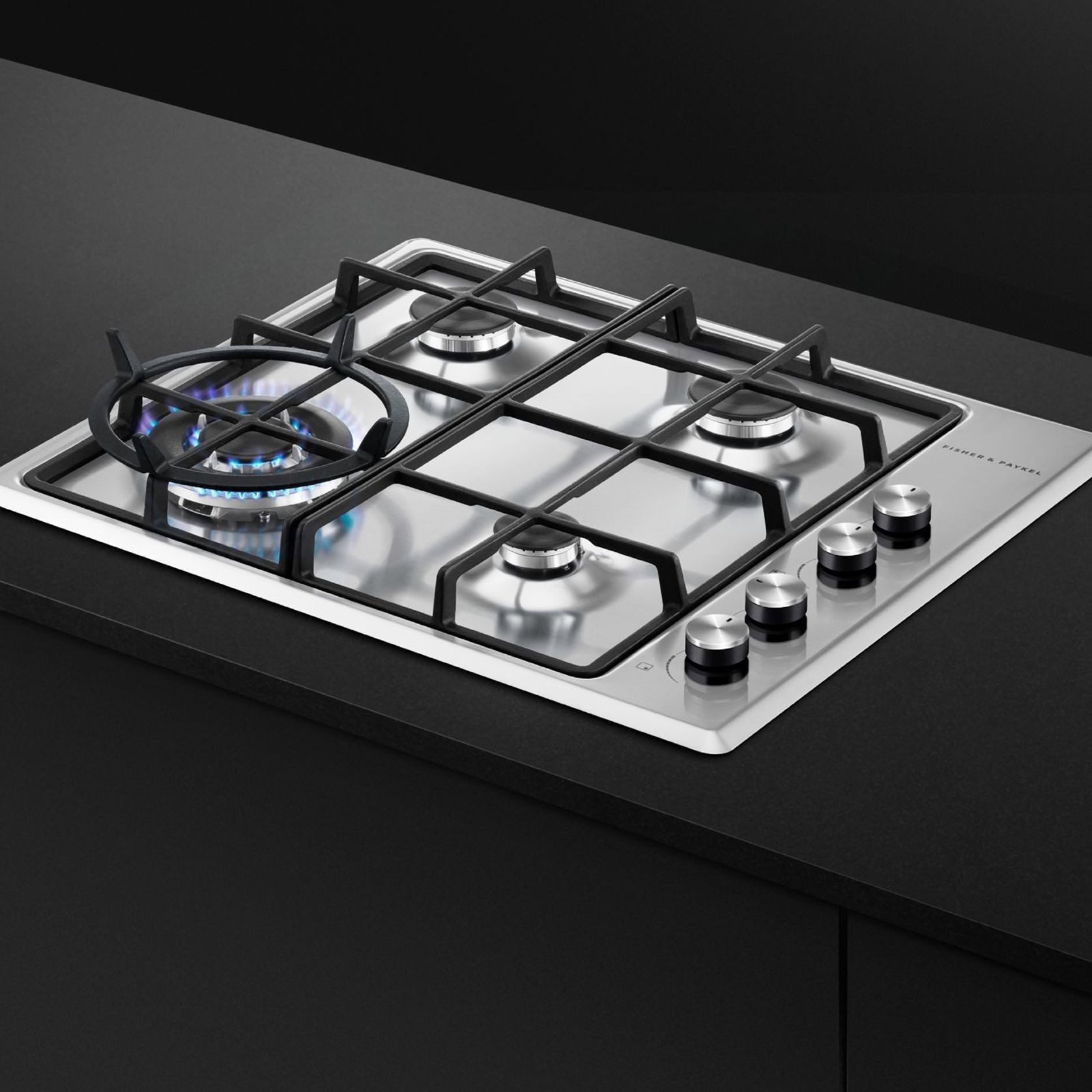 Gas on Steel Cooktop, 60cm gallery detail image