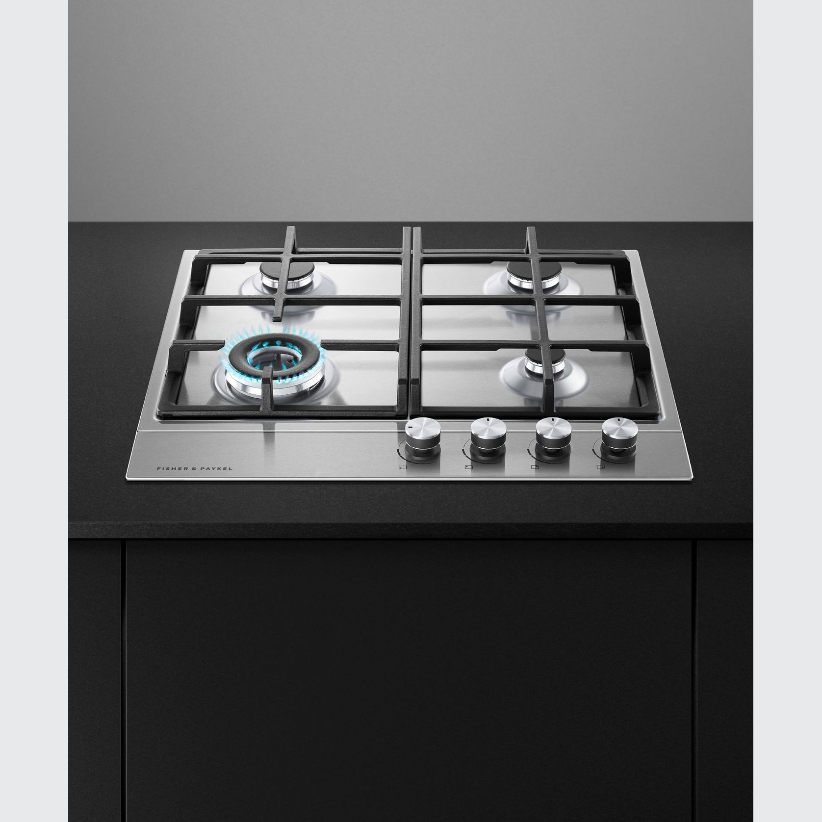 Gas on Steel Cooktop, 60cm, Stainless Steel gallery detail image