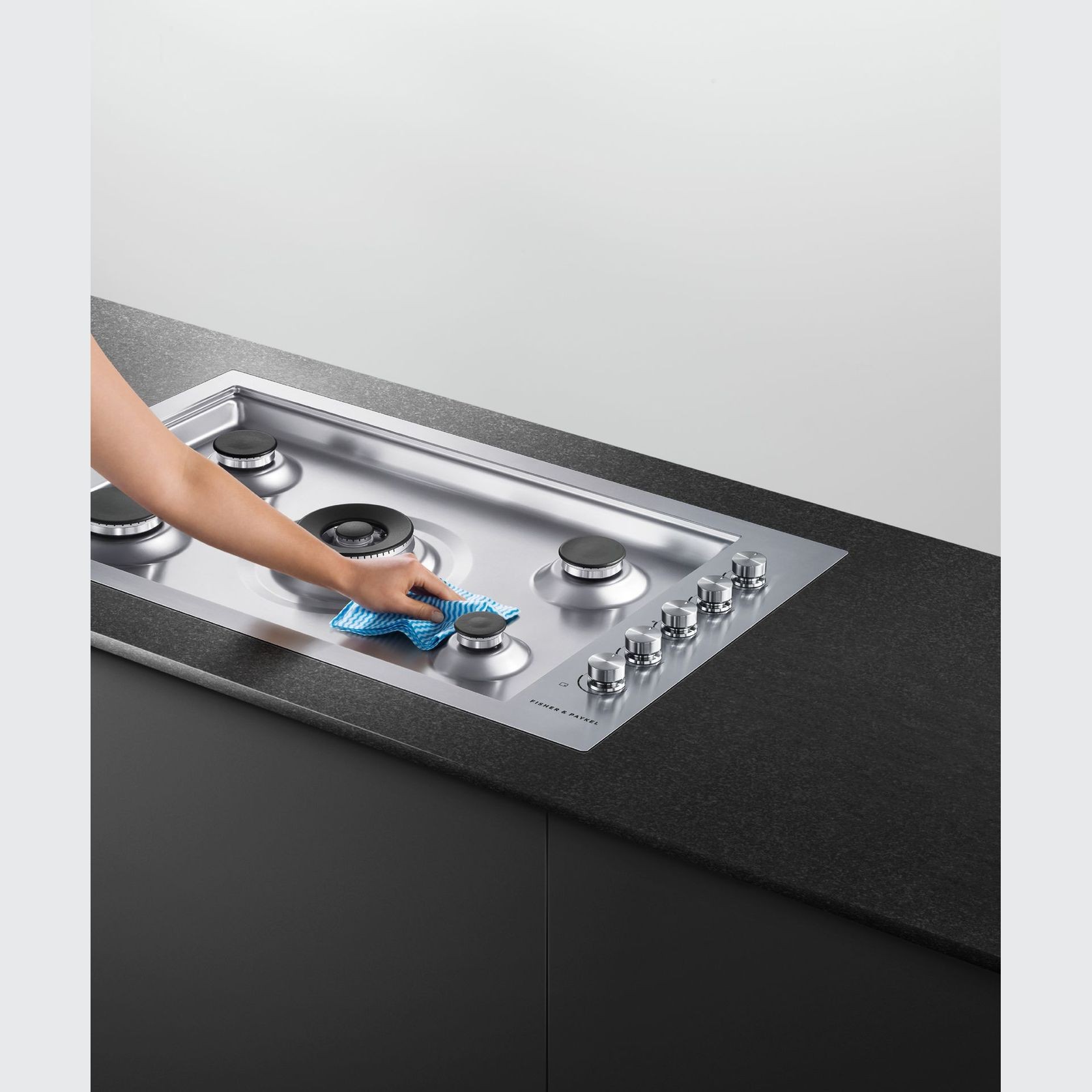 Gas on Steel Cooktop, 90cm, Flush Fit, LPG gallery detail image