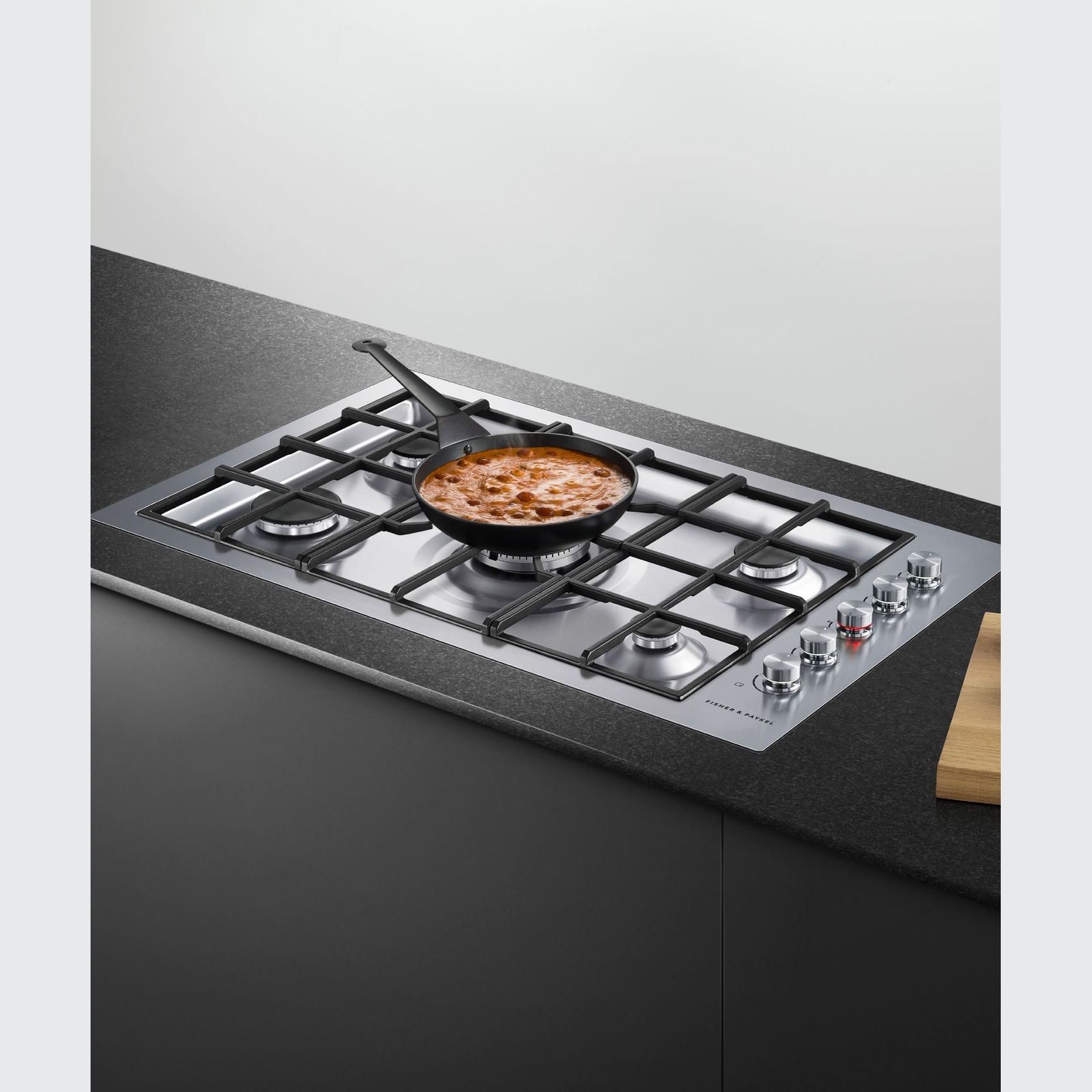 Gas on Steel Cooktop, 90cm, Flush Fit, LPG gallery detail image