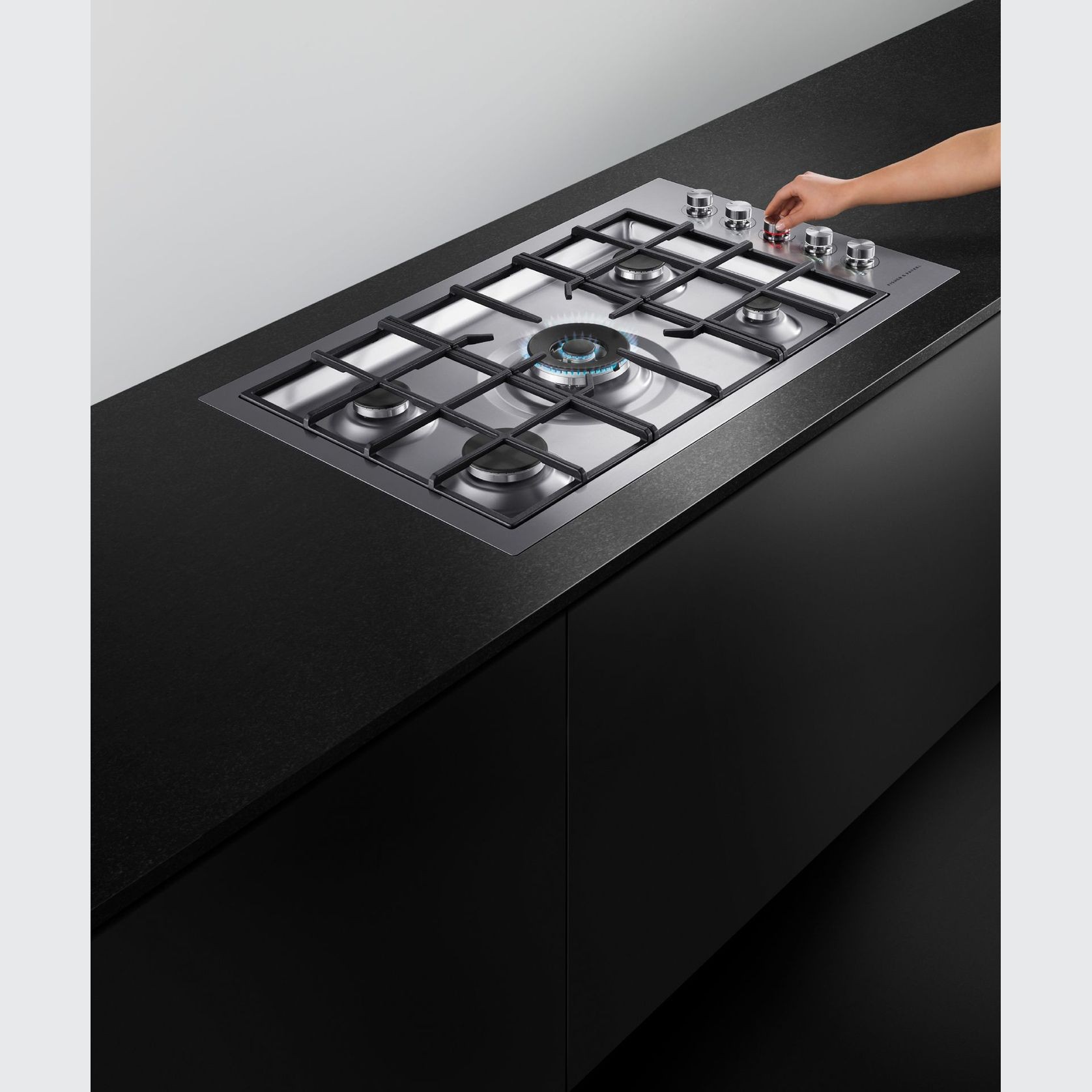 Gas on Steel Cooktop, 90cm, Flush Fit, LPG gallery detail image